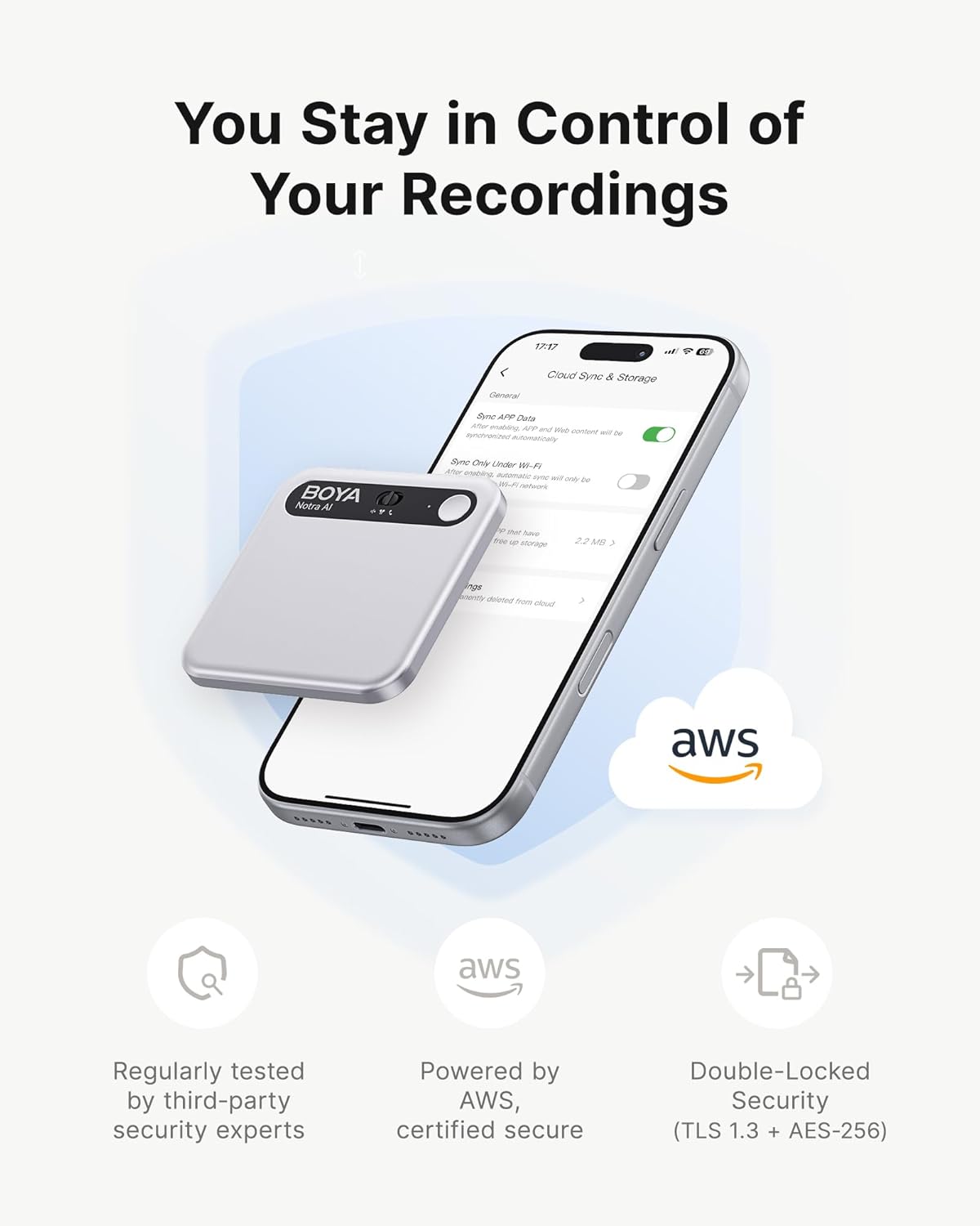 BOYA Notra AI Voice Recorder
