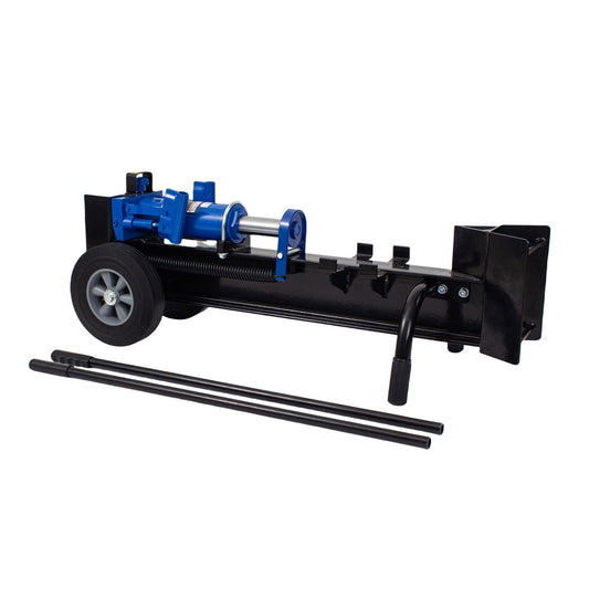 Katsu 331251 Hydraulische houtkliever met wielen, 12 ton houtsplijter, zware belasting