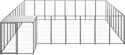 Outdoor Chicken Cage for Small Animals with Lockable Door, Fence, Bird Cage, Chicken Cage, Freewheel, Chicken Cage, Outdoor House, 550 x 440 x 110 cm (L x W x H)