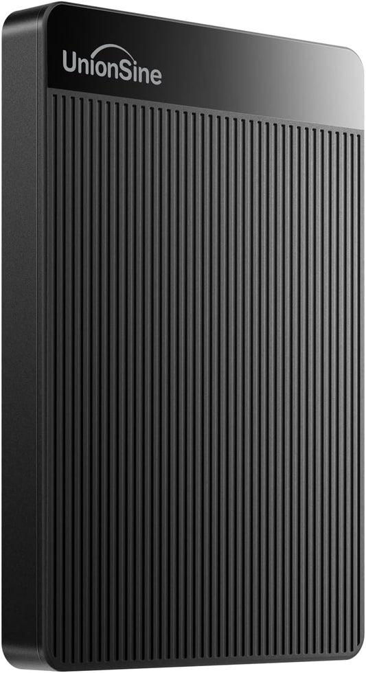 UnionSine HD2510 Externe harde schijf, draagbaar, 4 TB, USB 3.0, compatibel met pc, Mac, laptop, Xbox, Xbox One, PS4, zwart