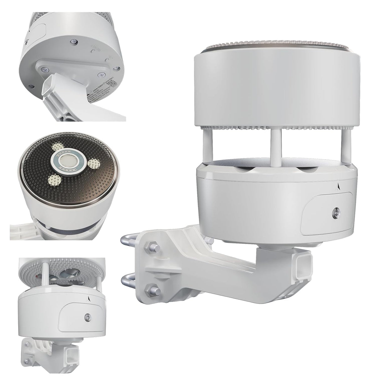 ECOWITT WS85 Weersensor voor weerstations/consoles WS3800/WS3900/HP2560, outdoor-tuineenheid met ingebouwd zonnepaneel, regenmeter, snelheidssensoren, windrichting
