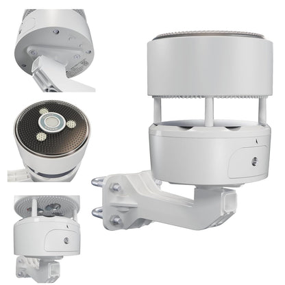 ECOWITT WS85 Weersensor voor weerstations/consoles WS3800/WS3900/HP2560, outdoor-tuineenheid met ingebouwd zonnepaneel, regenmeter, snelheidssensoren, windrichting