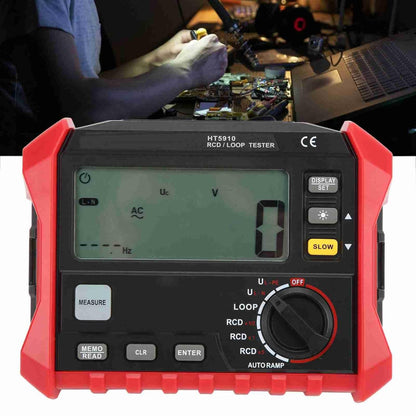 Digitale Isolatieweerstandslussen Weerstandstestinstrument RCD-lussentest Multifunctionele Volautomatische Meter voor Elektrische Instrumenten