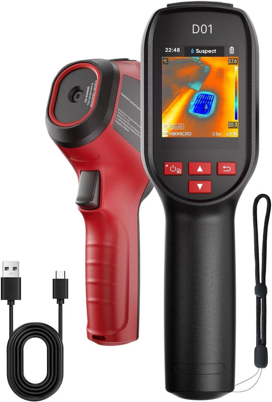 Thermische Camera – Warmtebeeldcamera – Infraroodcamera – Warmte Detector – Isolatiecamera – SuperScene Slimme Scèneherkenning – 240 x 240 Haarscherpe Resolutie – 11 Uur Batterijduur