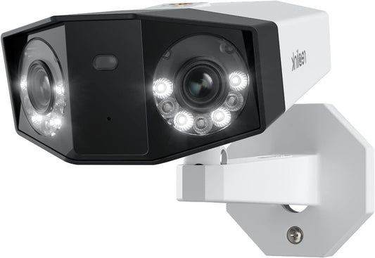 Reolink 4K Double-Lens Home Security Camera with 180° Viewing Angle, Outdoor IP Camera Support Person/Vehicle/Animal detection, Color Night Vision, Two-Way Talk, Waterproof, REOLINK Duo 2 PoE - QUORE