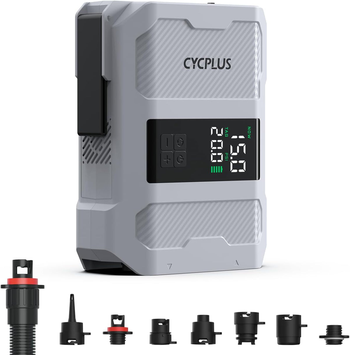 CYCPLUS 20PSI Oplaadbare Paddleboard Pomp - Intelligente Snelle Opblazing, Deflatie, Automatische uitschakeling & Dual LED-indicator. Geschikt voor stand-up-paddleboards, boten, tenten, matrassen
