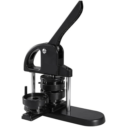 Knoopmachine - met knoopdelen - Ergonomische booghandgreep - Maker voor DIY-knoppen - Zwart - QUORE