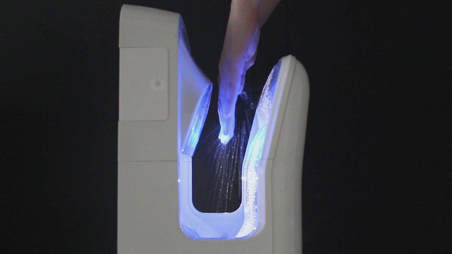 AIKE 2005H handdroger, Commerciële Elektrische Handdroger, met HEPA-filter, Super Krachtig, 7-10 Seconden om te drogen, 1750-2050W