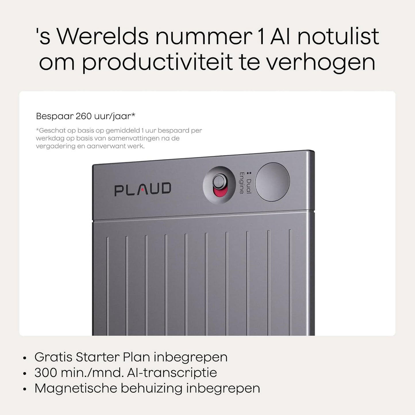 Digitale AI-spraakrecorder – Spraakrecorder – Dictafoon – Audio Recorder – Voice Recorder – Zwart met Zwarte Hoes – Transcriptie in 112 Talen – Samenvattingen met Sprekerherkenning