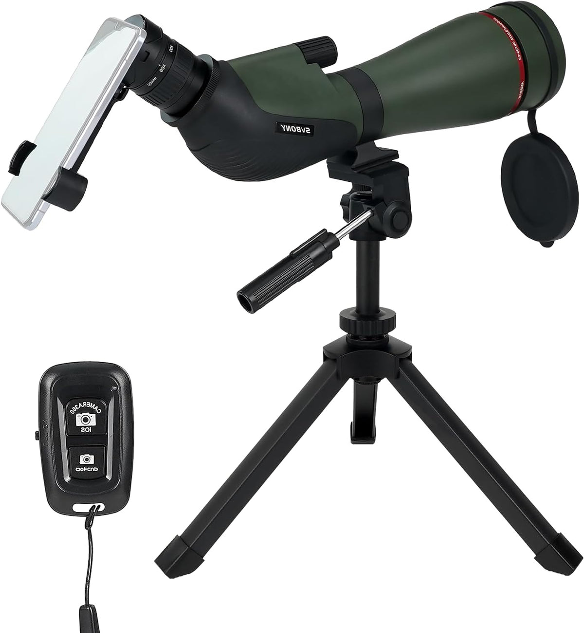 Spotting Scope – Verrekijker – Afstandskijker – Jachtkijker – Vogelkijker – 20-60x Zoom – 80mm Lens met HD FMC Coating