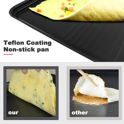 Raclette Raclette Grill 4 6 8 Personen Elektrische Fondue-machine, 1500 W, met anti-aanbaklaag, handgrepen, 8 mini-pannen, 4 houten spatel