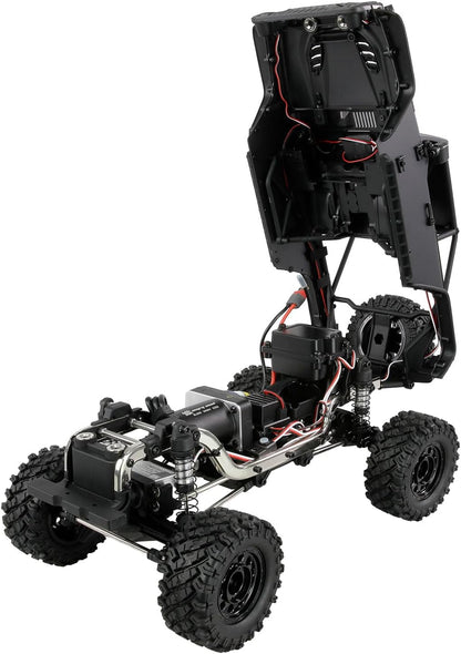 RC Crawler – RC Auto – Offroad Buggy – Scale Crawler – 1:12 RTR – Borstelloze Motor 3500 KV – Aluminium Carrosserie Met LED-Verlichting