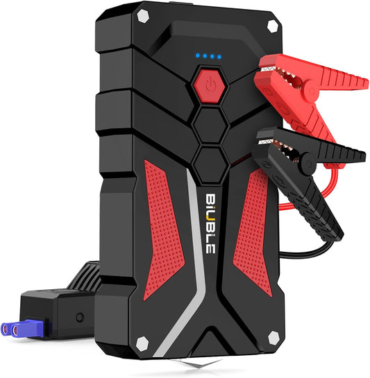 Auto Jumpstarter 12V 2000A – Accubooster – Starthulp – Startbooster – Booster Pack – USB Quick Charge 3.0 – LED-Zaklamp