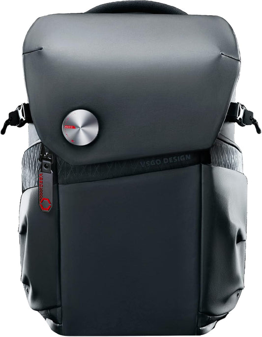 VSGO Black Snipe camerarugzak, 16 liter, lichte (1,1 kg), professionele DSLR/SLR-fotorrugzak voor Sony, Canon, Nikon-camera's, DJI-stabilisatoren en reizen
