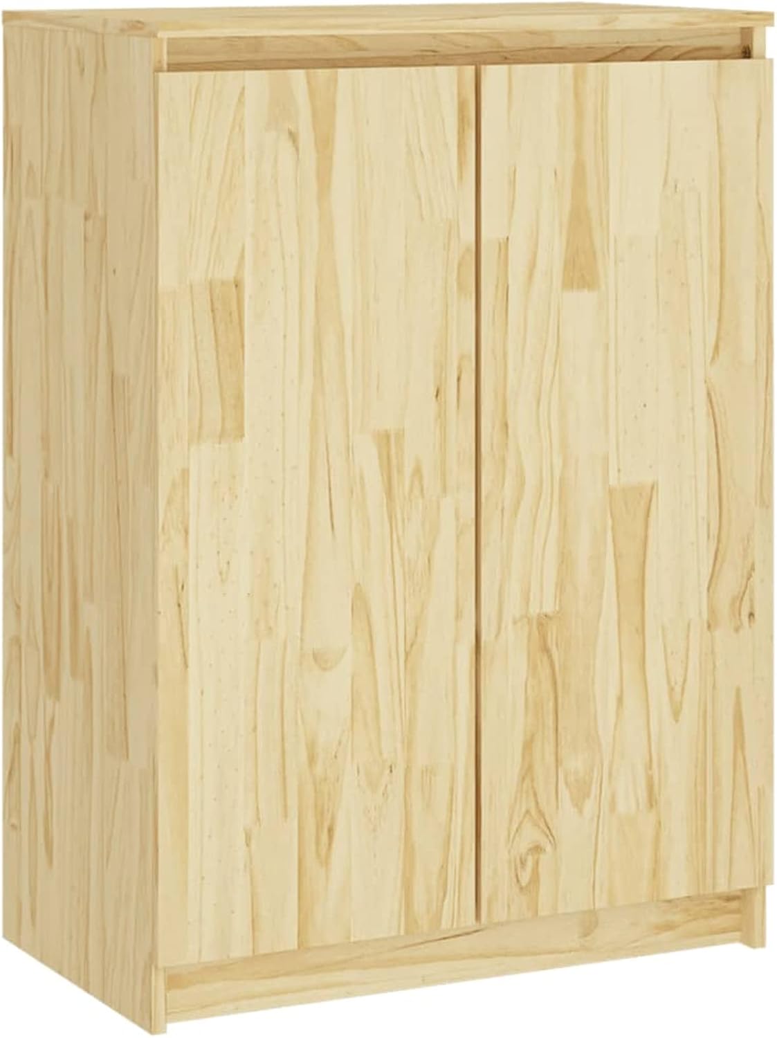 Tidyard 3pcs side cabinets sideboard cabinet side cabinet multi-function cabinet standing cabinet solid pine - QUORE