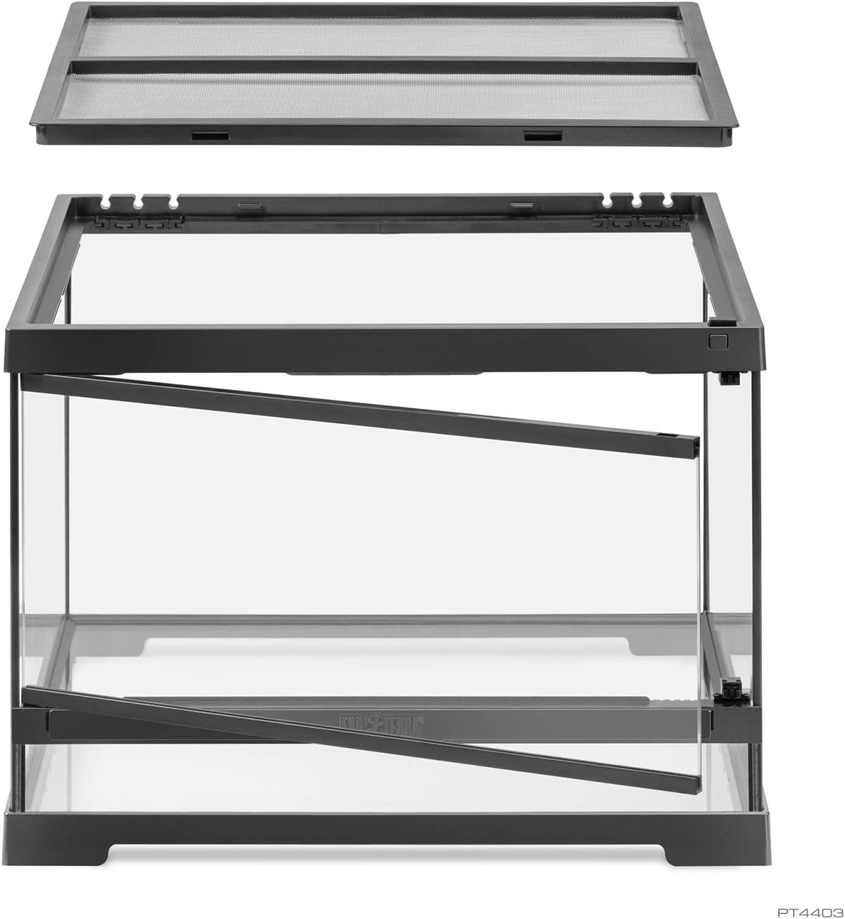 Exo Terra Pro glazen terrarium, S, 45 x 45 x 30 cm