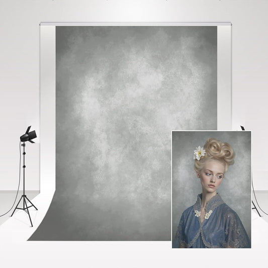 Kate Photostudio Achtergrond Lichtgrijs 3x3m Basisachtergrond voor Fotografie Bruiloft Photo Booth Minimalistisch Portret Photocall Achtergrond Grijs Tijdschrift Reclame Schietrekwisieten