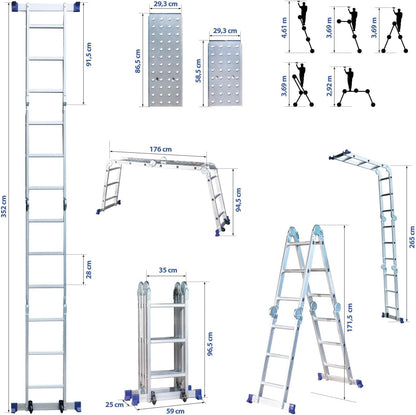 Stavalance4x3 gelede ladder