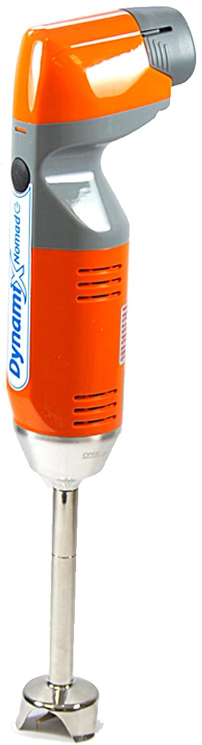 Dynamic 551.051 roestvrijstalen staafmixer, oranje, 16 cm, lengte 45,00 cm