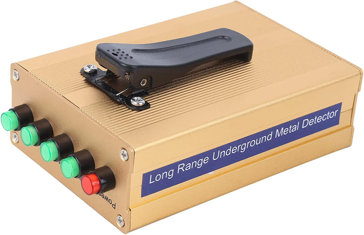 AKS Oplaadbare Metaaldetector Locator Finder Geavanceerde Schatscanner 1400 Meter 100-240 V Voor Serieuze Schatzoekers(100-240V EU Plug)