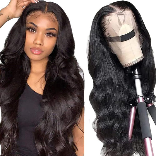 Body Wave Lace Front Pruik – Pruik Van Menselijk Haar – Frontal Pruik – Lijmloze Pruik – 13x4 Lace Front Pruik – 100% Echt Menselijk Haar – 180% Dichtheid