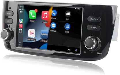 Autoradio – Car Stereo – Auto Multimedia – Inbouw Radio – Dashboard Radio – Draadloze CarPlay & Android Auto – 7-Inch IPS Touchscreen