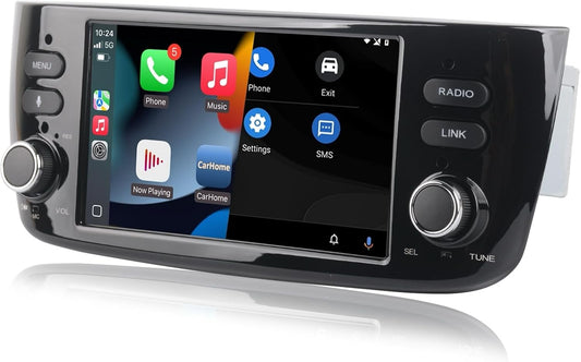 Autoradio – Car Stereo – Auto Multimedia – Inbouw Radio – Dashboard Radio – Draadloze CarPlay & Android Auto – 7-Inch IPS Touchscreen