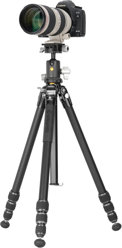 Statief Met Kogelkop – Camera Statief – Fotostatief – Videostatief – Driepoot – Aluminium – Draagvermogen 15 Kg