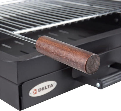 I LOVE BBQ - Houtskoolbarbecues - Opzetgrill 6/8 Bestek - Grillset - Afmetingen: 59 x 55 x 41 cm, 647417