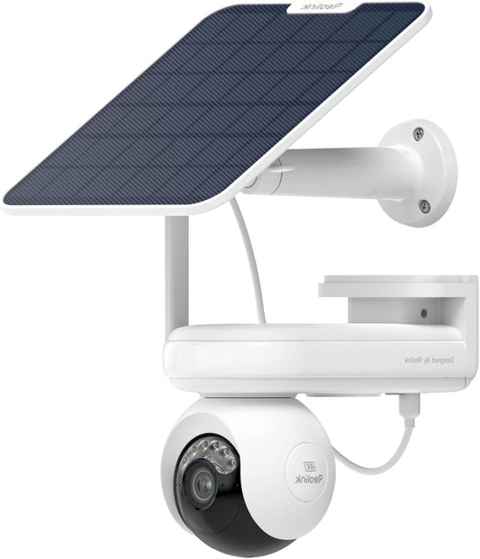 Bewakingscamera – Beveiligingscamera – Buitencamera – Camerabewaking – Draadloze Camera – 4K Ultra HD Resolutie – Zonne-energie Met 500 Dagen Batterijduur