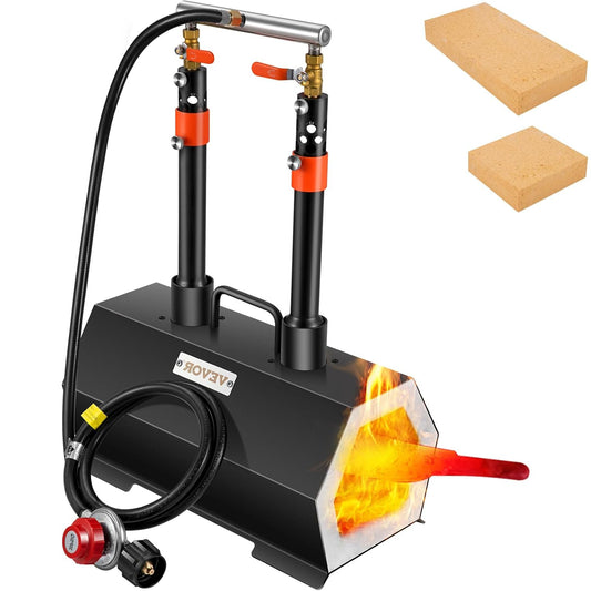 Gasoven Smeedoven – Smeedfornuis – Metaaloven – Smeedfurnace – 2 Branders – Max Temperatuur 1322°C – Energiezuinig & Gebruiksklaar