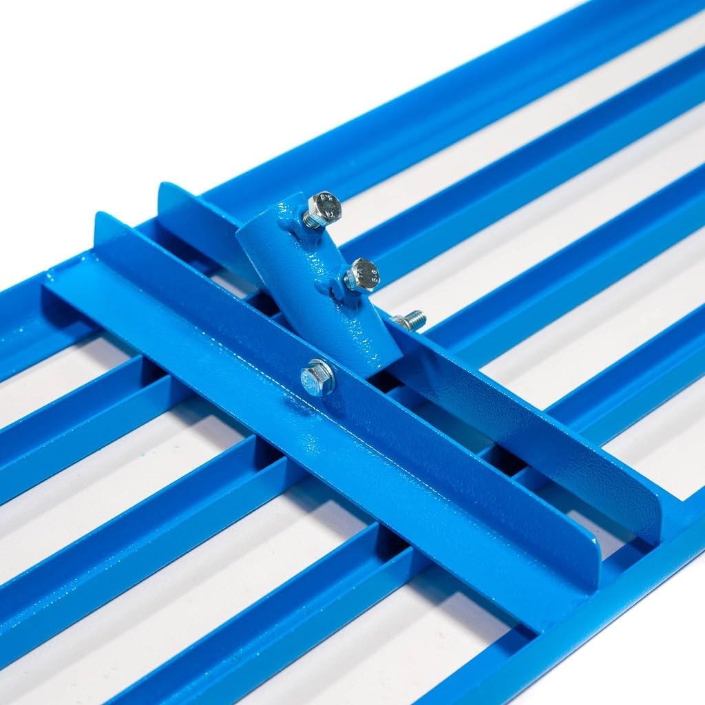 Lawn rake The handy stainless steel lawn squeegee, flat flat plane - QUORE
