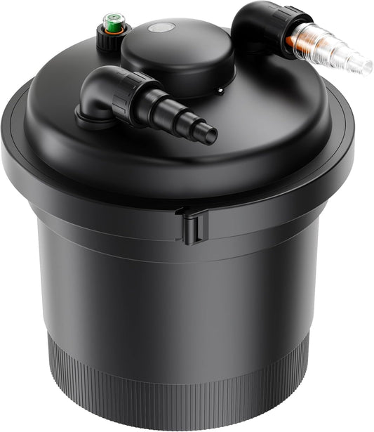 SunSun CPF-280 Drukvijverfilter met UVC 11 W vijverzuiveraar voor vijvers tot 8000 l