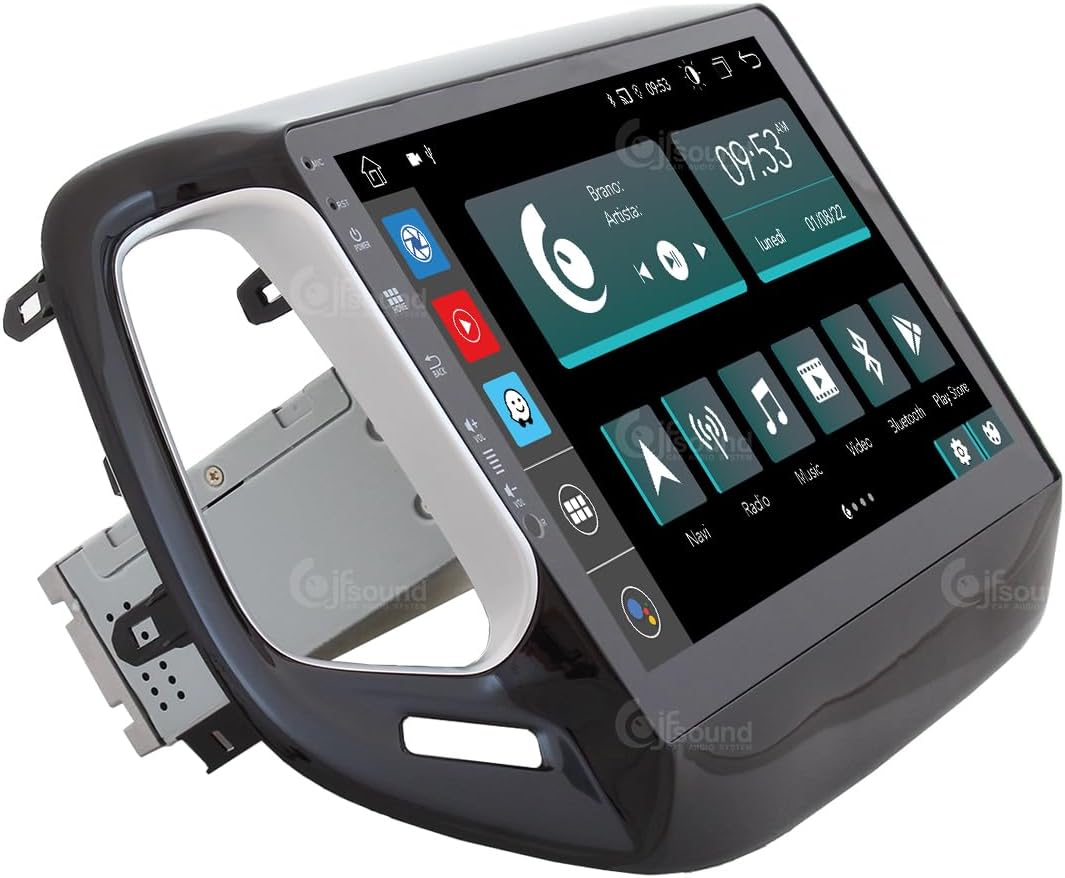 Autoradio Jeep Compass – Navigatiesysteem – Multimedia Speler – Inbouw Radio – Bluetooth Radio – 10 Inch Touchscreen – 8-Core Processor – Android Auto & CarPlay