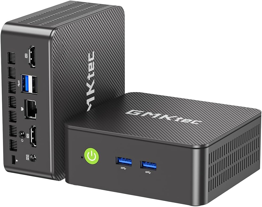 Mini PC – Compact Desktop Computer – NUC – Mini PC Workstation – Kleine PC – 16GB RAM & 512GB SSD – Dual 4K HDMI Output