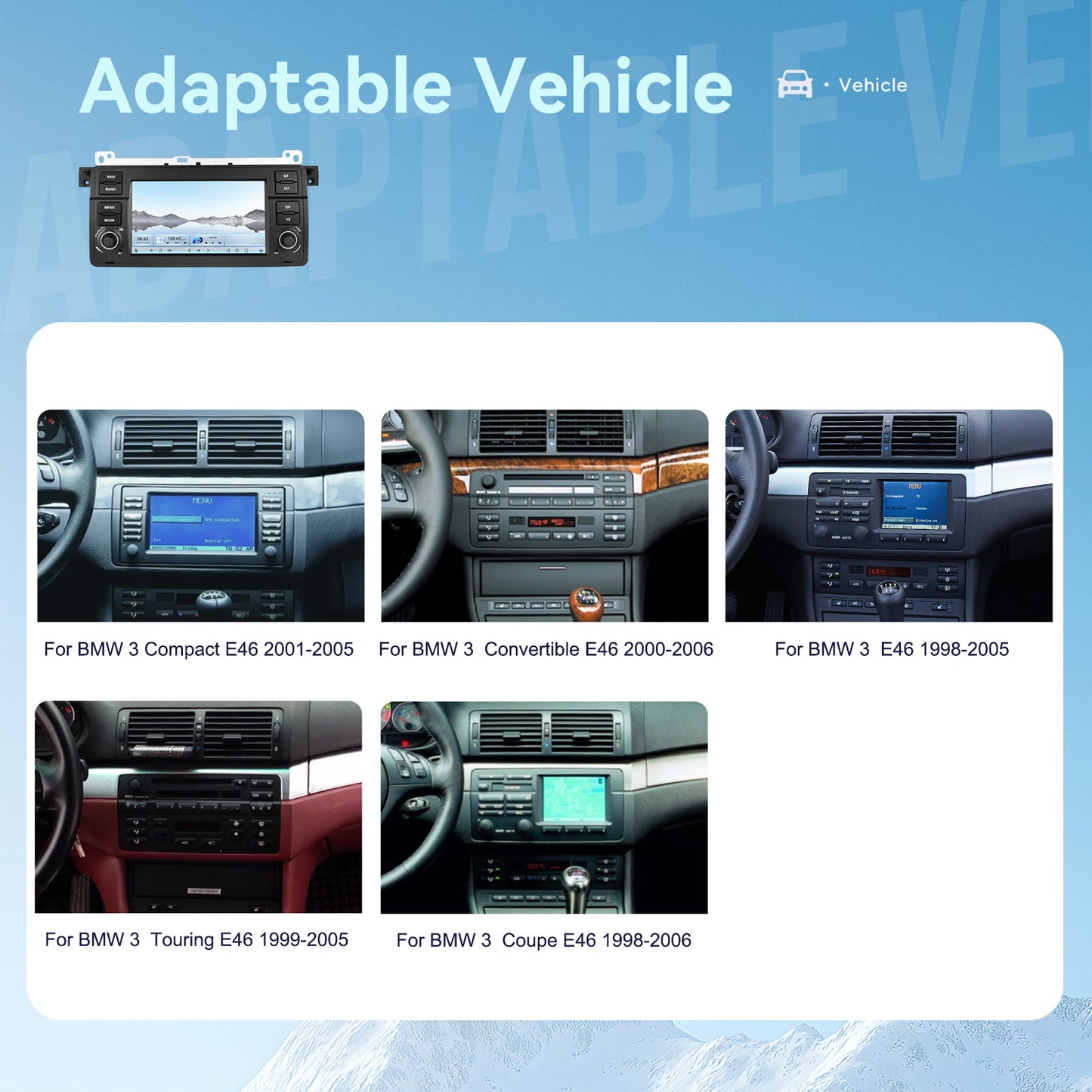 Android Multimediasysteem – Auto Entertainment Systeem – Navigatiesysteem – Inbouwradio – Touchscreen Autoradio – 7 Inch HD Scherm – 4G+64G Geheugen – Wireless CarPlay & Android Auto – GPS Navigatie – AHD Achteruitrijcamera