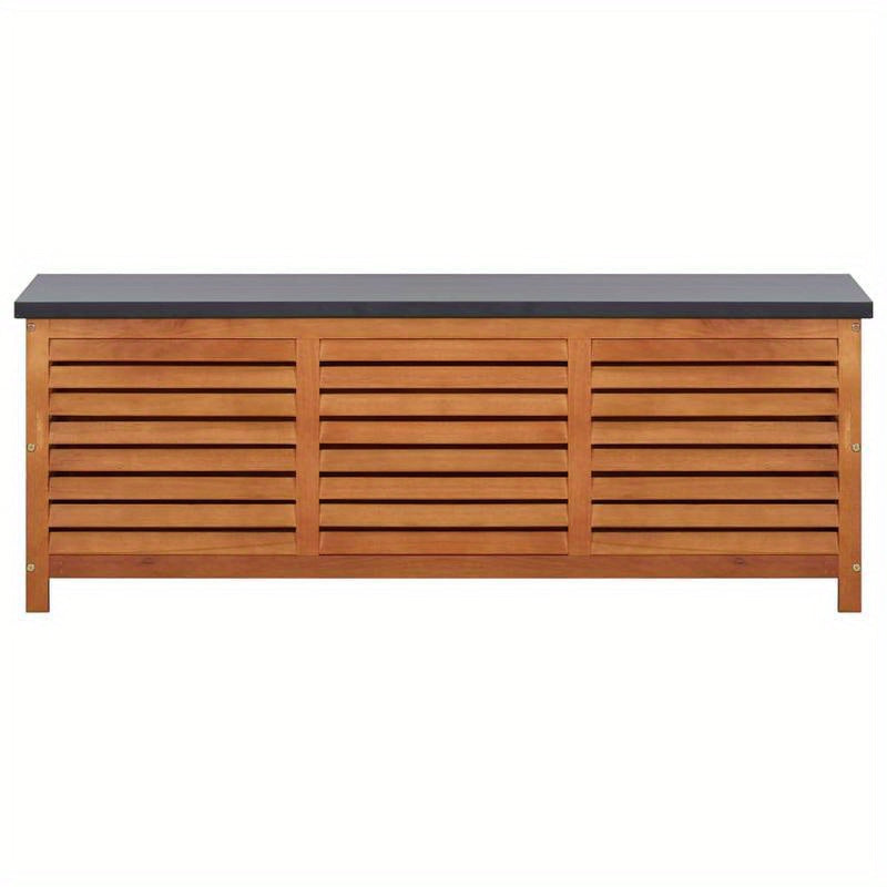 BBQ Station – Buitenkeuken Meubel – Grilltafel – Kookstation – Outdoor Serveren – Massief Eucalyptus Hout – Weerbestendig Ontwerp – 150x50x55 cm – Ruime Opbergruimte
