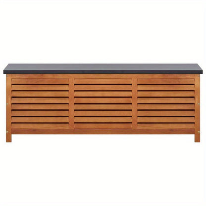 BBQ Station – Buitenkeuken Meubel – Grilltafel – Kookstation – Outdoor Serveren – Massief Eucalyptus Hout – Weerbestendig Ontwerp – 150x50x55 cm – Ruime Opbergruimte
