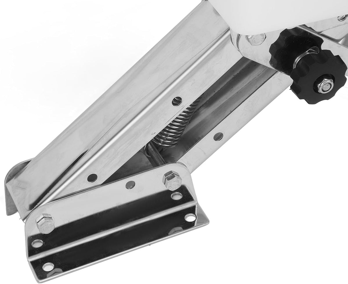 Buitenboordmotor Mount, 110LBS Lading Verstelbare Auxiliary Boot Motor Mount Hoge Sterkte Roestbestendig Robuuste Structuur Voor 7.5 Tot 20 2 Takt Motoren,Reserveonderdelen voor boten,jachten