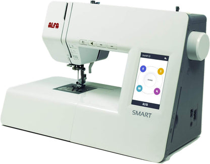 Elektronische naaimachine wit – Naaimachine – Stikmachine – Hobbynaaimachine – Naaimachine voor beginners – 70 steken – Touchscreen met automatische draadinrijger