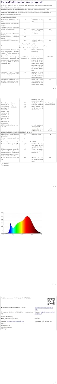 RGB LED Studio-lamp Met Statief – Videolamp – Fotolamp – Lichtpaneel – Verlichtingsset – 50 W – CRI 97+