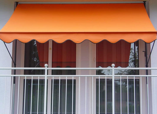 Angerer Klemluifel standaard 400 cm Uni oranje PE