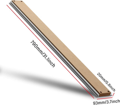 Genmitsu 6060 aluminium en MDF hybride spoilerboardtafel voor CNC-routermachine PROVerXL 4030 V2 tot 6060 XY-as uitbreidingsset, 790 x 673 x 20 mm