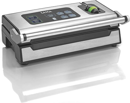 Laica VT3240 Vacuümmachine voor levensmiddelen met extra accessoires voor vacuümzakken, automatische hitteverzegeling voor 100 opeenvolgende cycli