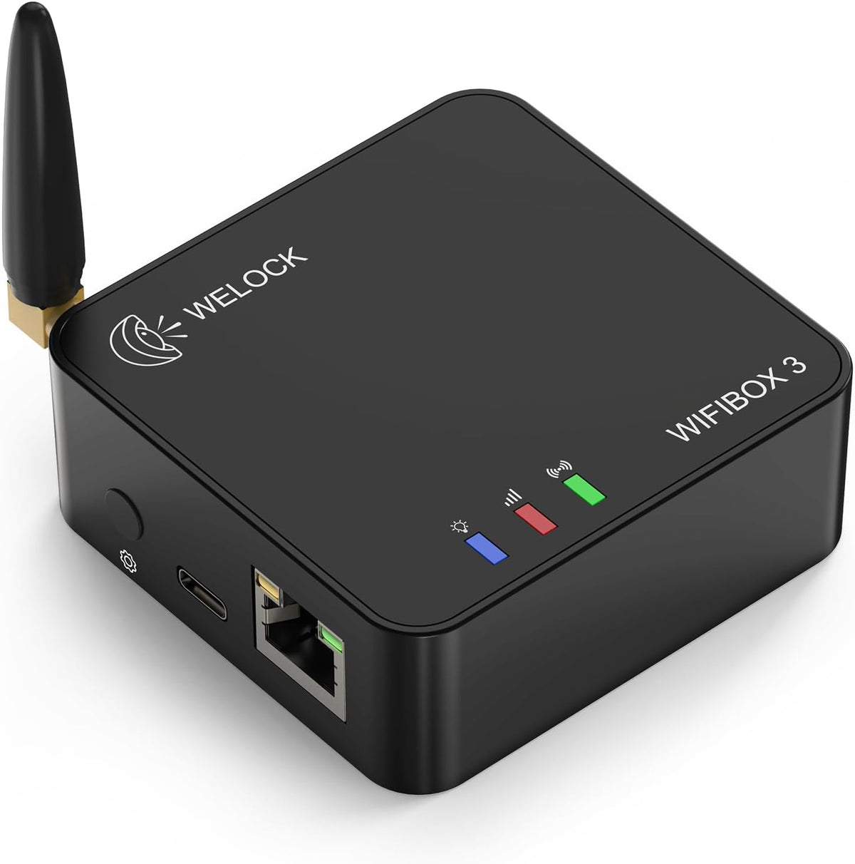 Welok Smart Wifibox3, afstandontgrendeling, verbinding met Alexa, comfortabel en intelligent, geschikt voor alle Welok elektronisch deurslot