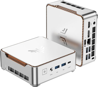 Mini PC – Mini Desktop Computer – Compacte PC – Kleine Computer – Ryzen 4300U Processor – 16GB DDR4, 1TB M.2 SSD – Triple Display 4K, Dual-Band WiFi