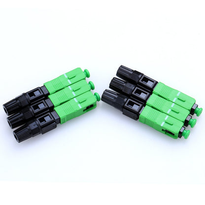 150 stks Ftth Embedded Quick Assembly Connector SC-APC Overdekte Draad Glasvezel connector,APC Speciale Broadcasting CATV