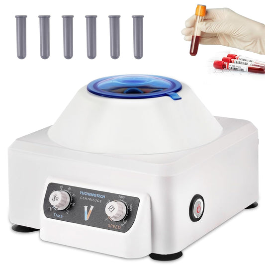 Laboratoriumcentrifuge – Tafelcentrifuge – Labcentrifuge – Lage Snelheid Centrifuge – Plasmacentrifuge – Instelbare Snelheid 0-4000 Rpm – Timer 0-60 Min