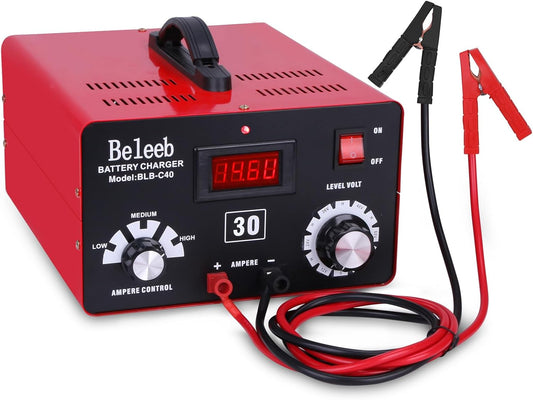 Batterijlader – Acculader – Accu Oplader – Batterij Onderhouder – Universele Oplader – 12V tot 72V – Hoogspanning Pulsfunctie – Batterij Desulfator