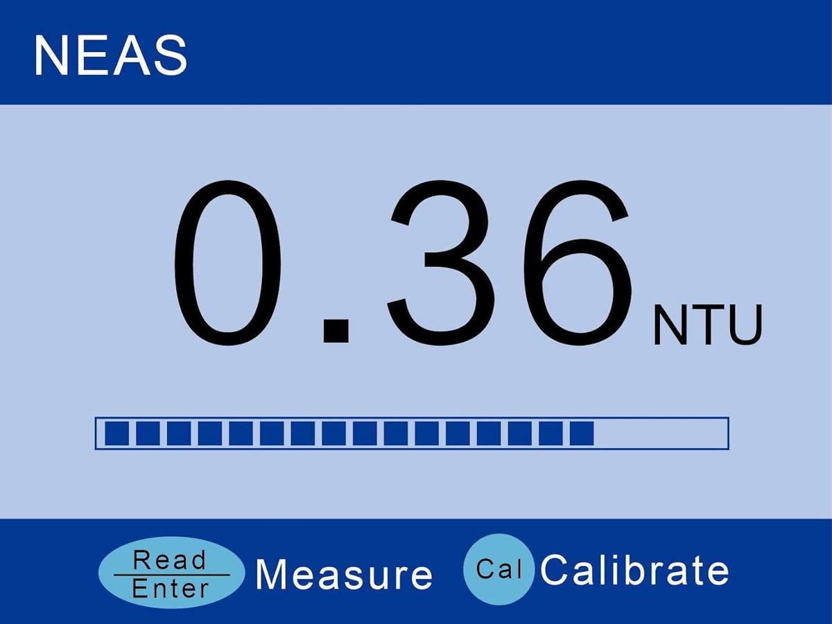 Apera Instruments TN400 troebelingsmeter (meetbereik: 0-1000NTU, nauwkeurigheid 0, 01%, groot kleur-LCD)
